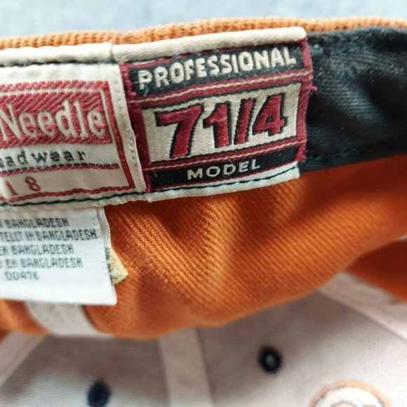 Atlanta Braves Two-Tone Baseball Cap 7 1/4 American Needle Vintage Cooperstown - Picture 11 of 11